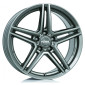 7.5x17 ET45 - LK5/112 ML66.5 Rial M10 metal-grey