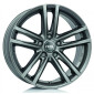 7x16 ET52 - LK5/112 ML66.5 Rial X10 metal-grey
