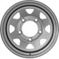 7x16 ET24 - LK6/139.7 ML93 Dotz Dakar silver (ohne Nabenbecher)