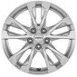 7.5x17 ET52 - LK5/112 ML76 Ronal R61 kristallsilber-matt