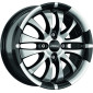 7.5x18 ET50 - LK5/112 ML76 Ronal R59 jetblack-frontkopiert
