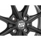 6x16 ET44 - LK4/100 ML60.06 MSW MSW X4 matt black