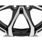 6x16 ET44 - LK4/100 ML60.06 MSW MSW X4 gloss black full polished