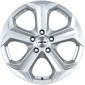 8.5x19 ET45 - LK5/114.3 ML70 Autec Typ X - Xenos brillantsilber