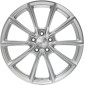 7.5x17 ET45 - LK5/114.3 ML72.6 2DRV WH28 race silber lackiert