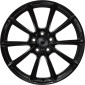 8.5x19 ET40 - LK5/114.3 ML72.6 2DRV WH28 schwarz glänzend lackiert