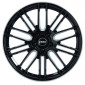 8x18 ET45 - LK5/108 ML63.4 Rial Kibo diamant-schwarz hornpoliert