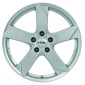 5.5x14 ET47 - LK4/100 ML54.1 Rial Kodiak polar-silber