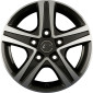 7x17 ET51 - LK5/112 ML66.5 Borbet CWD mistral anthracite glossy polished
