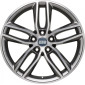 9x20 ET33 - LK5/112 ML66.5 BBS SX platinum silber diamantgedreht
