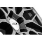 7.5x17 ET48 - LK5/112 ML70.1 AEZ Crest graphite matt polished lip