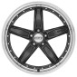 8x18 ET48 - LK5/114.3 ML71.6 Dotz SP5 gunmetal polished