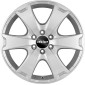7.5x18 ET30 - LK6/139.7 ML106.1 Oxxo Aventura silver