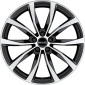 6.5x16 ET45 - LK5/108 ML72 Mak Wolf black mirror