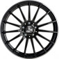 8x18 ET35 - LK5/112 ML66.5 Ultra Wheels UA4 Speed black / rim polished