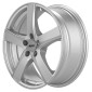 7x17 ET45 - LK5/108 ML70.1 Alutec Freeze polar-silber