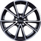 8.5x20 ET30 - LK5/112 ML66.6 MAM A5 black front polish