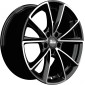 8.5x20 ET30 - LK5/112 ML66.6 MAM A5 black front polish