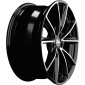 8.5x20 ET30 - LK5/112 ML66.6 MAM A5 black front polish