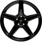 10.5x20 ET15 - LK5/112 ML66.6 Axxion AX7 schwarz matt lackiert