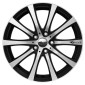 7.5x17 ET47 - LK5/114.3 ML72.6 Brock B21 schwarz-matt front-poliert