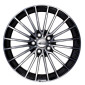 7.5x17 ET45 - LK5/108 ML72.6 Brock B24 schwarz front-poliert
