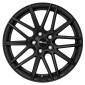 7.5x17 ET38 - LK5/100 ML63.4 Brock B34 schwarz-matt lackiert