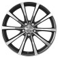 10.5x20 ET18 - LK5/112 ML66.6 Brock B32 himalaya-grey front-poliert