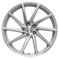 8.5x19 ET43 - LK5/112 ML66.6 Brock B37 kristallsilber front-poliert