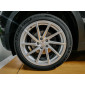 9.5x20 ET30 - LK5/108 ML63.4 Brock B37C kristallsilber front-poliert