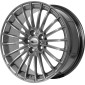 8x19 ET35 - LK5/112 ML66.6 Brock B24 super-chromsilber lackiert