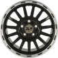 8x17 ET40 - LK6/139.7 ML93.1 Diewe 2LX nero machined