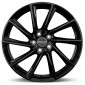 9.5x19 ET45 - LK5/112 ML66.5 Borbet VTX black glossy