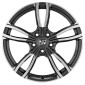 8x18 ET35 - LK5/112 ML73.1 MSW MSW 73 gloss dark grey full polished