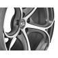 9x18 ET34 - LK5/120 ML72.56 MSW MSW 82 gun metal poliert