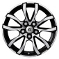 8x18 ET37 - LK5/112 ML66.6 RC-Design RC23 schwarz front-poliert