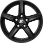 6.5x16 ET38 - LK4/100 ML63.4 RC-Design RC24 schwarz-matt lackiert