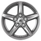 7x16 ET38 - LK5/114.3 ML72.6 RC-Design RC24 titan-metallic lackiert