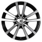 8.5x19 ET59 - LK5/112 ML66.6 RC-Design RC25 schwarz front-poliert