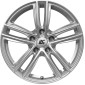 7x18 ET55 - LK5/114.3 ML64.1 RC-Design RC27 kristallsilber lackiert