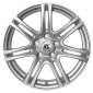 6.5x15 ET45 - LK4/100 ML63.4 RC-Design RC28 kristallsilber lackiert