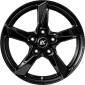 7x17 ET55 - LK5/120 ML65.1 RC-Design RC30T schwarz lackiert