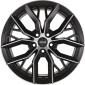 8x18 ET44 - LK5/120 ML79.6 Momo Massimo matt black diamond cut