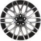8x18 ET50 - LK5/112 ML72.3 Momo Revenge Evo matt black diamond cut