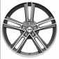 8.5x20 ET35 - LK5/120 ML72.6 Autec Typ R - Rias titansilber matt poliert