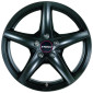 7x16 ET45 - LK5/108 ML63.34 Ronal R41 mattschwarz