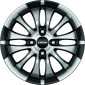 7x16 ET25 - LK4/108 ML65.03 Ronal R59 jetblack-frontkopiert