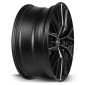 8.5x18 ET43 - LK5/112 ML73.1 Barracuda Project 3.0 mattblack PureSports gefräst