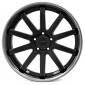 9x20 ET40 - LK5/108 ML73.1 Corspeed Deville Inox mattblack PureSport gefräst