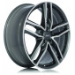 7.5x17 ET49 - LK5/112 ML57.1 Alutec Ikenu graphit frontpoliert